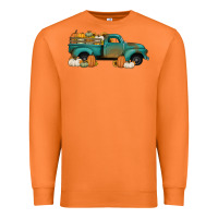 Carrot pumpkin farm truck no background Premium Sweatshirt - Jasminsmagicworld