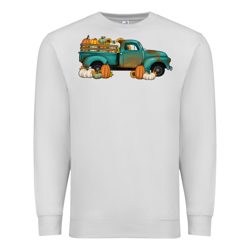 Pumpkin Farm Truck No Background Premium Sweatshirt by Jasminsmagicworld | Teevron