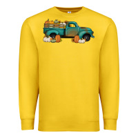 Lemon pumpkin farm truck no background Premium Sweatshirt - Jasminsmagicworld