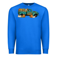 True Royal pumpkin farm truck no background Premium Sweatshirt - Jasminsmagicworld