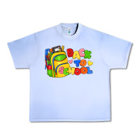 Grape Ice back to school with school bag Urban Heavy Tee - texasbilliewilder