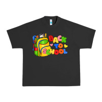 Pigment Black back to school with school bag Urban Heavy Tee - texasbilliewilder