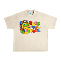Sandshell back to school with school bag Urban Heavy Tee - texasbilliewilder