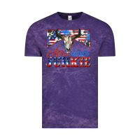Cloud Purple American junkie Vintage Tee - Zillion Design Studio