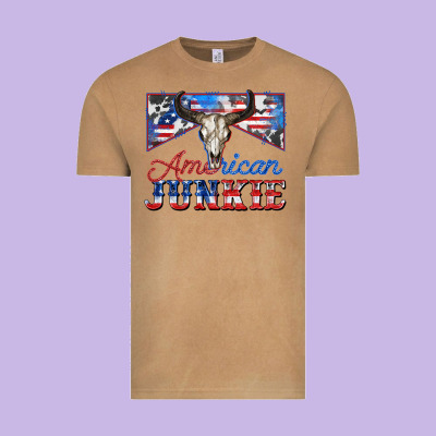 American Junkie Vintage Tee Designed By Zillion Design Studio