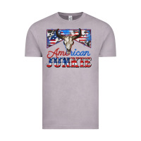 Vintage Zinc American junkie Vintage Tee - Zillion Design Studio