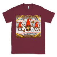 Burgundy western volleyball gnome Classic Tee - HRA Design Shop