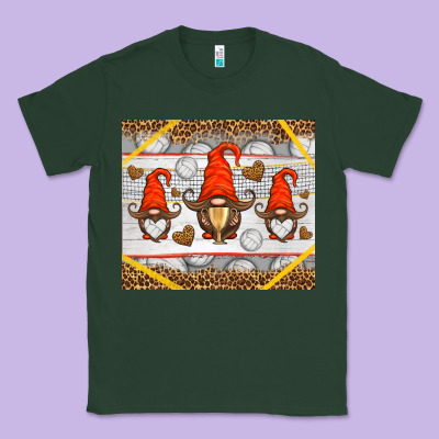 Western Volleyball Gnome Classic Tee Designed By Hra Design Shop
