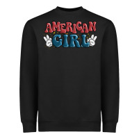 Black american girl Heavyweight Sweatshirt - MaliasSmallBusiness