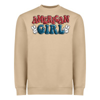 Mushroom american girl Heavyweight Sweatshirt - MaliasSmallBusiness