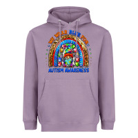 Lavender autism awareness gnomes Heavyweight Hoodie - BarkalooDesign
