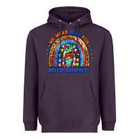 Plum autism awareness gnomes Heavyweight Hoodie - BarkalooDesign