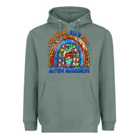 Sage autism awareness gnomes Heavyweight Hoodie - BarkalooDesign