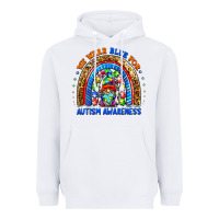 White autism awareness gnomes Heavyweight Hoodie - BarkalooDesign