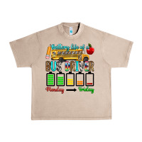 French Oak battery life of a bus driver Urban Heavy Tee - texasbilliewilder