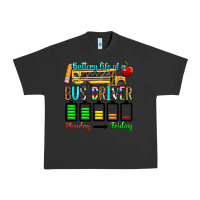 Pigment Black battery life of a bus driver Urban Heavy Tee - texasbilliewilder