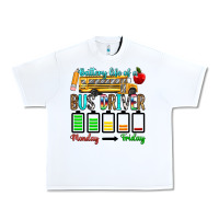 White battery life of a bus driver Urban Heavy Tee - texasbilliewilder