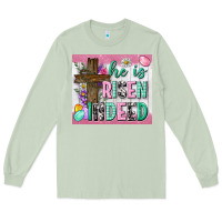 Matcha he is risen indeed tumbler Long Sleeve Tee - Neo Western