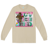 He Is Risen Indeed Tumbler Long Sleeve Tee | Teevron