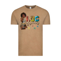 Vintage Coffee afro woman loc queen Vintage Tee - texasbilliewilder