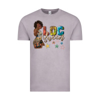 Vintage Zinc afro woman loc queen Vintage Tee - texasbilliewilder