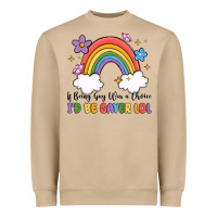 Mushroom if being gay was a choice i'd be gayer lol Heavyweight Sweatshirt - MaliasSmallBusiness