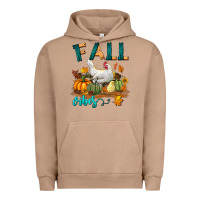 Pigment Burro Fall Vibes Chicken Urban Hoodie - LillyAllenDesigns