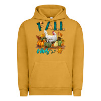 Pigment Peanut Butter Fall Vibes Chicken Urban Hoodie - LillyAllenDesigns