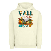 Pigment Pistachio Fall Vibes Chicken Urban Hoodie - LillyAllenDesigns