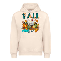Sandshell Fall Vibes Chicken Urban Hoodie - LillyAllenDesigns