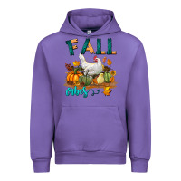 Tulip Fall Vibes Chicken Urban Hoodie - LillyAllenDesigns