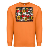 Carrot cowhide sunflowers candy canes Premium Sweatshirt - Jasminsmagicworld