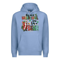 Colony Blue the most wonderful time for a beer Premium Hoodie - MaliasSmallBusiness