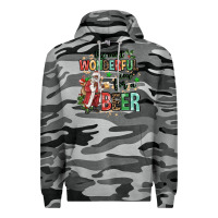 Slate Camo the most wonderful time for a beer Premium Hoodie - MaliasSmallBusiness