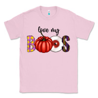 Bubblegum Pink love my boos Classic Tee - CowhideDigitalArt