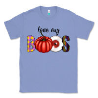 Colony Blue love my boos Classic Tee - CowhideDigitalArt