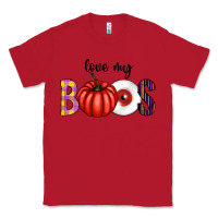 Red love my boos Classic Tee - CowhideDigitalArt