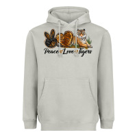 Moon Dust Peace Love Tigers Heavyweight Hoodie - LillyAllenDesigns