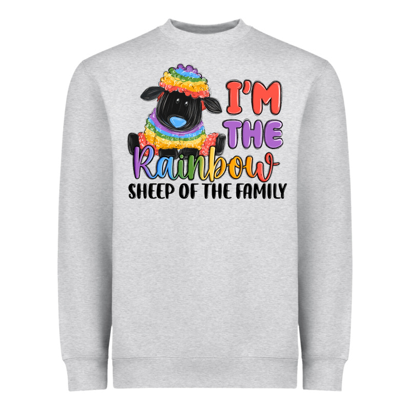 I'm The Rainbow Sheep Of The Family Heavyweight Sweatshirt by MaliasSmallBusiness | Teevron