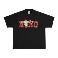 Black xoxo charolais calf Urban Heavy Tee - RanaPortraitStore