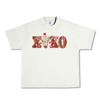 Pistachio xoxo charolais calf Urban Heavy Tee - RanaPortraitStore