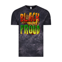 Cloud Black black and proud Vintage Tee - texasbilliewilder