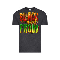 Vintage Black black and proud Vintage Tee - texasbilliewilder