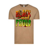 Vintage Coffee black and proud Vintage Tee - texasbilliewilder