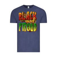 Vintage Denim black and proud Vintage Tee - texasbilliewilder