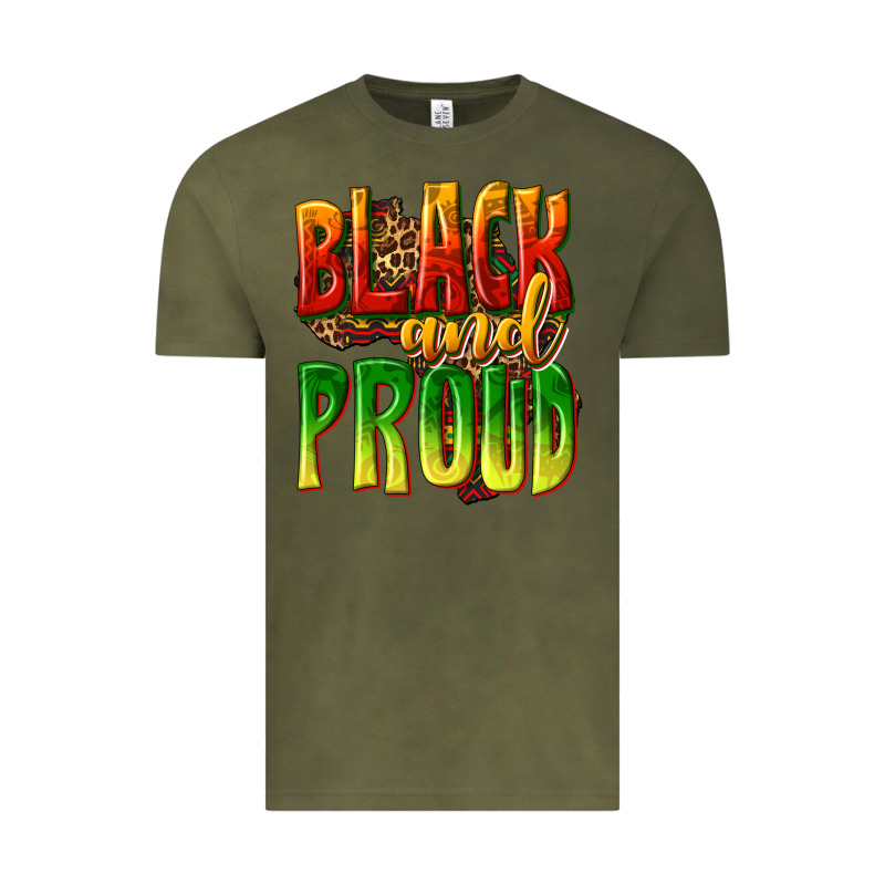 Black And Proud Vintage Tee by texasbilliewilder | Teevron