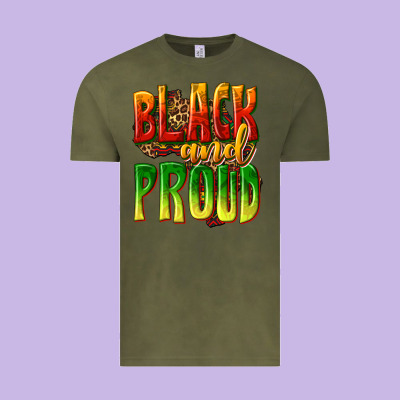 Vintage Tee black and proud