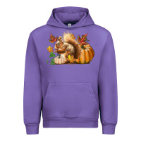 Tulip Fall Squirrel Urban Hoodie - LillyAllenDesigns
