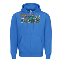 True Royal western happy easter Zipper Hoodie - AdoDesignShop
