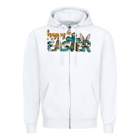 White western happy easter Zipper Hoodie - AdoDesignShop